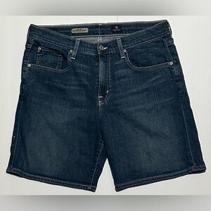 Adriano Goldschmied Women's Shorts Size 30 Regular Blue Denim Bermuda Shorts